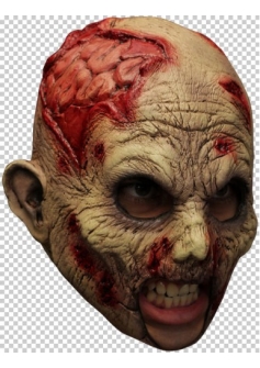 Zombie Chin Strap Mask GH-27517