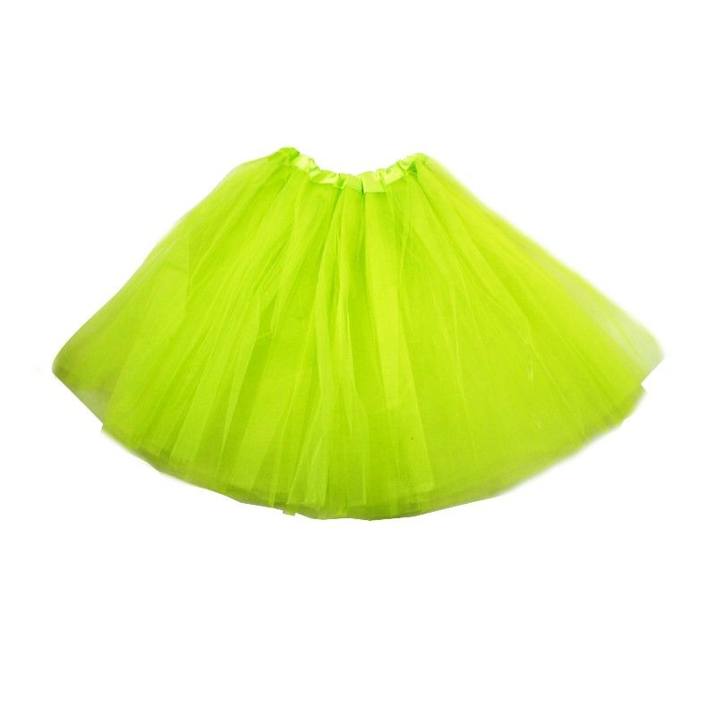 Tutu Net Ra-Ra Skirt Neon Yellow