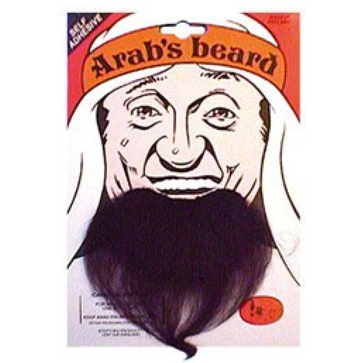 Arab Goatee Beard Black