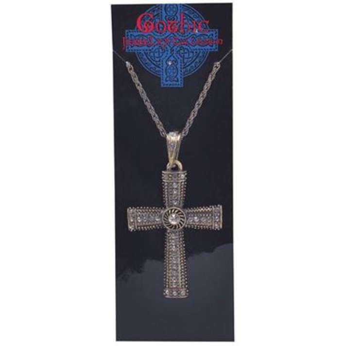Cross Jewelled Necklace