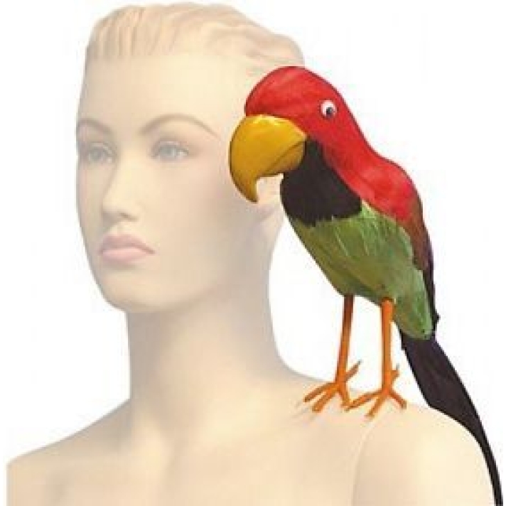 Feathered Parrot Large