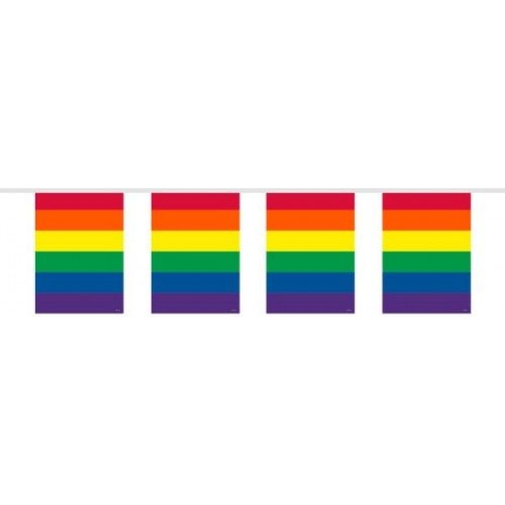 Gay Pride Bunting  Rainbow Multicoloured Creative Collection FO-22623