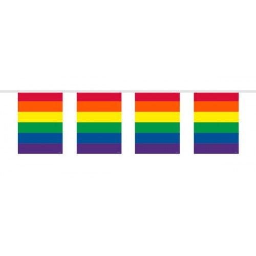 Gay Pride Bunting  Rainbow Multicoloured Creative Collection FO-22623