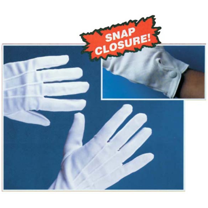 Short White Gloves