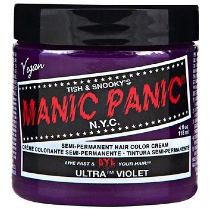 Manic Panic High Voltage Classic Hair Colour 118ml Ultra Violet Blue