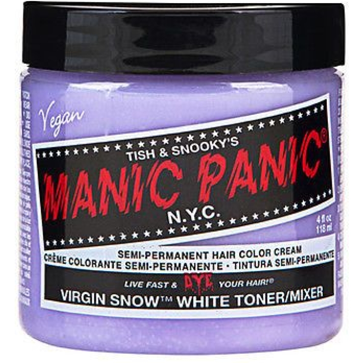 Manic Panic High Voltage Classic Hair Colour 118ml Virgin Snow White Toner