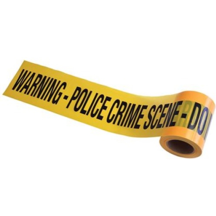 Police Crime Scene Yellow Tape