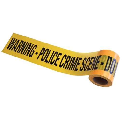 Police Crime Scene Yellow Tape