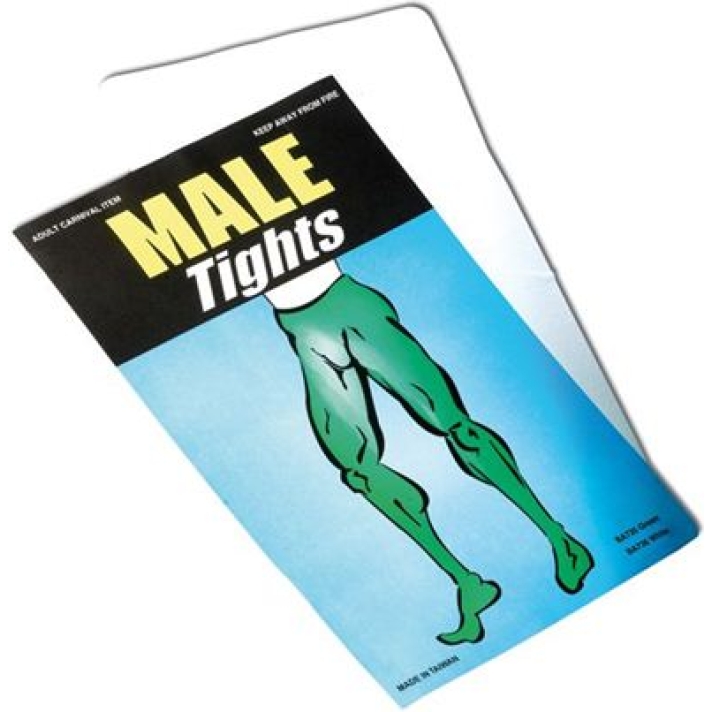Tights White Mens Bristol Novelty BA736