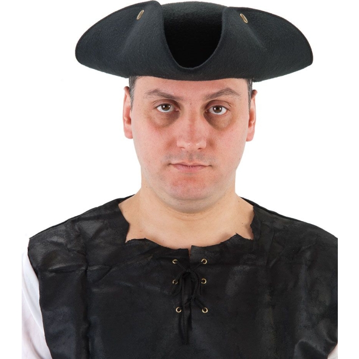 Tricorn Hat Black